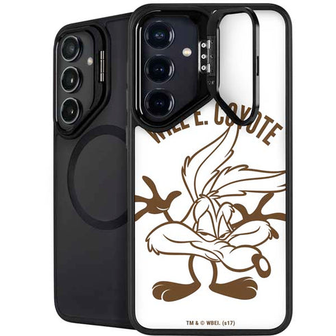 Looney Tunes Wile E Coyote Big Head Galaxy S25 Kickstand Case